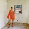 * Jumpsuits+ Rompers | Pleated Party Romper Orange