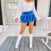 * Skorts And Skirts | The Daisy Skirt Cobalt Blue