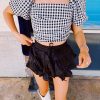 * Skorts And Skirts | The Daisy Skirt Black