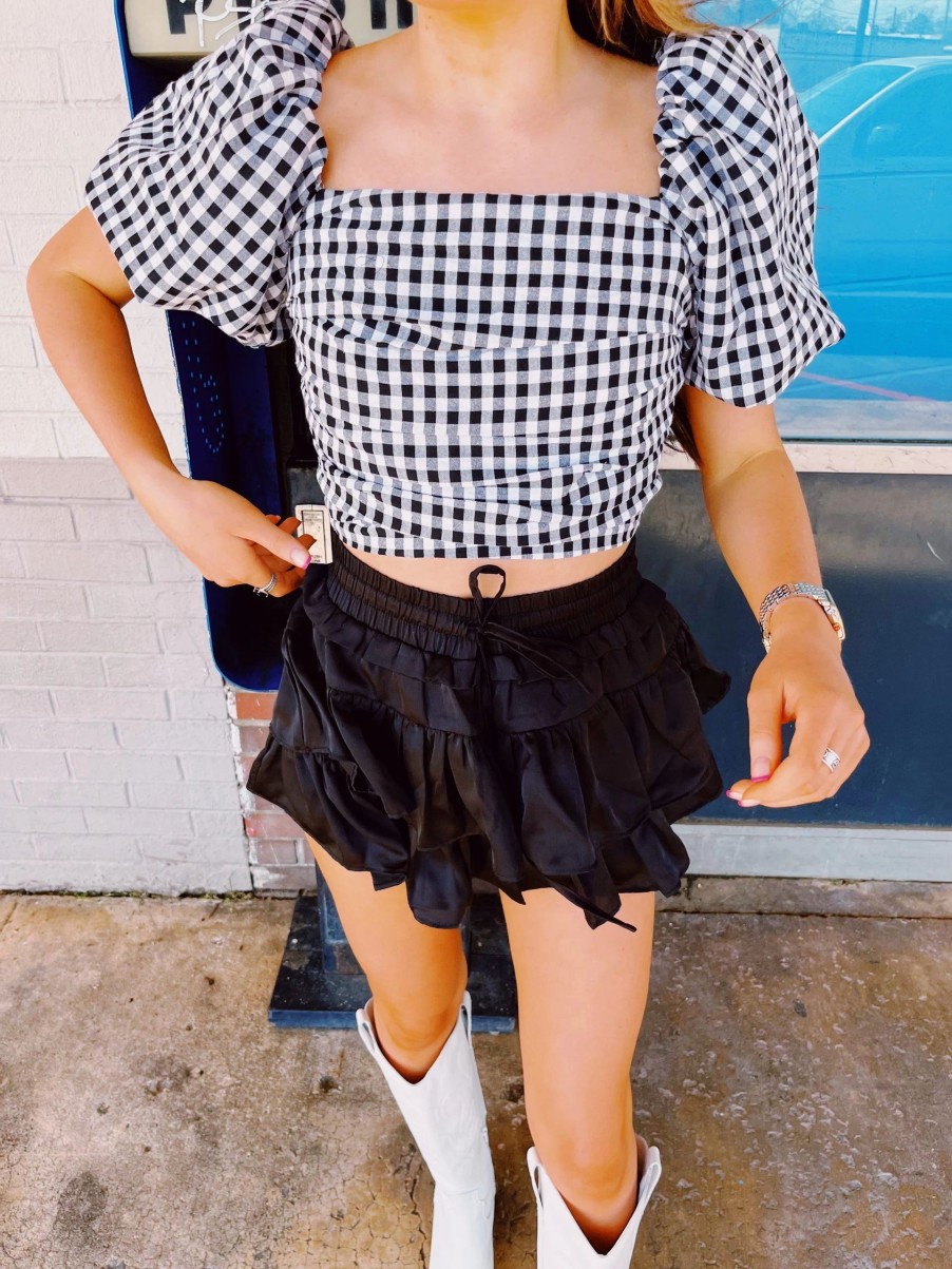 * Skorts And Skirts | The Daisy Skirt Black