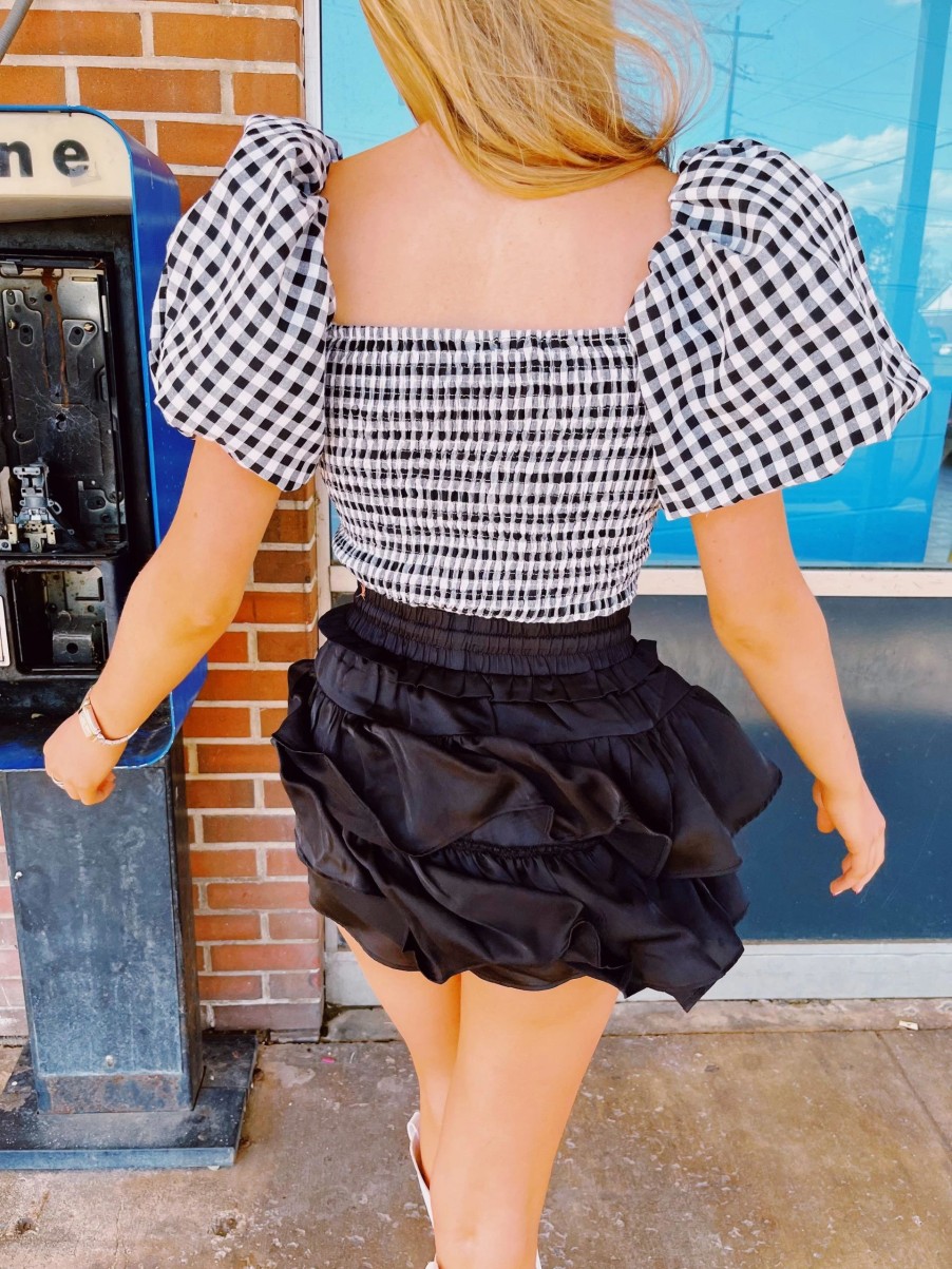 * Skorts And Skirts | The Daisy Skirt Black