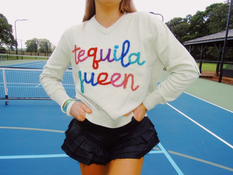 * Sweaters | Tequila Queen Sweater Queen Of Sparkles