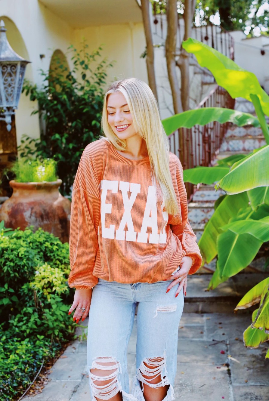 * Sweaters | Texas Sweatshirt Spice