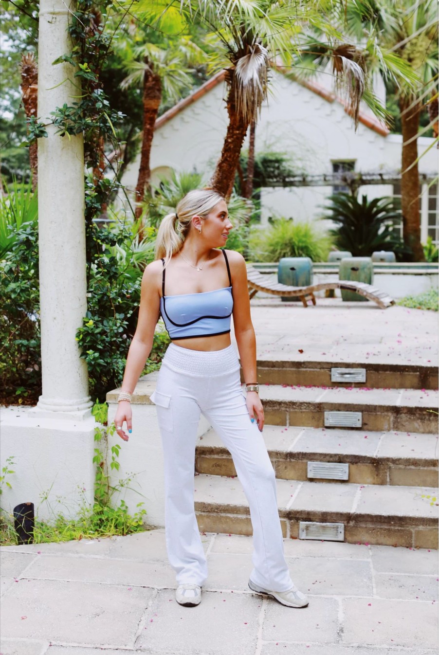 * Loungewear | Sculpt Sports Bra Tank Lavender