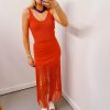 * Maxi + Midi Dresses | String Me Along Set Orange