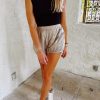 * Shorts | Bubbly Nylon Shorts Rustic Gold