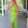 * Formal | Milly Fringe Dress Lime