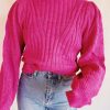 * Sweaters | Tickled Pink Sweater Orchid