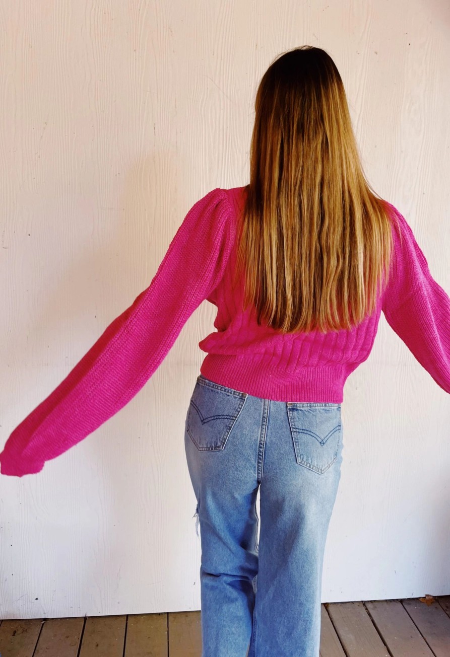 * Sweaters | Tickled Pink Sweater Orchid