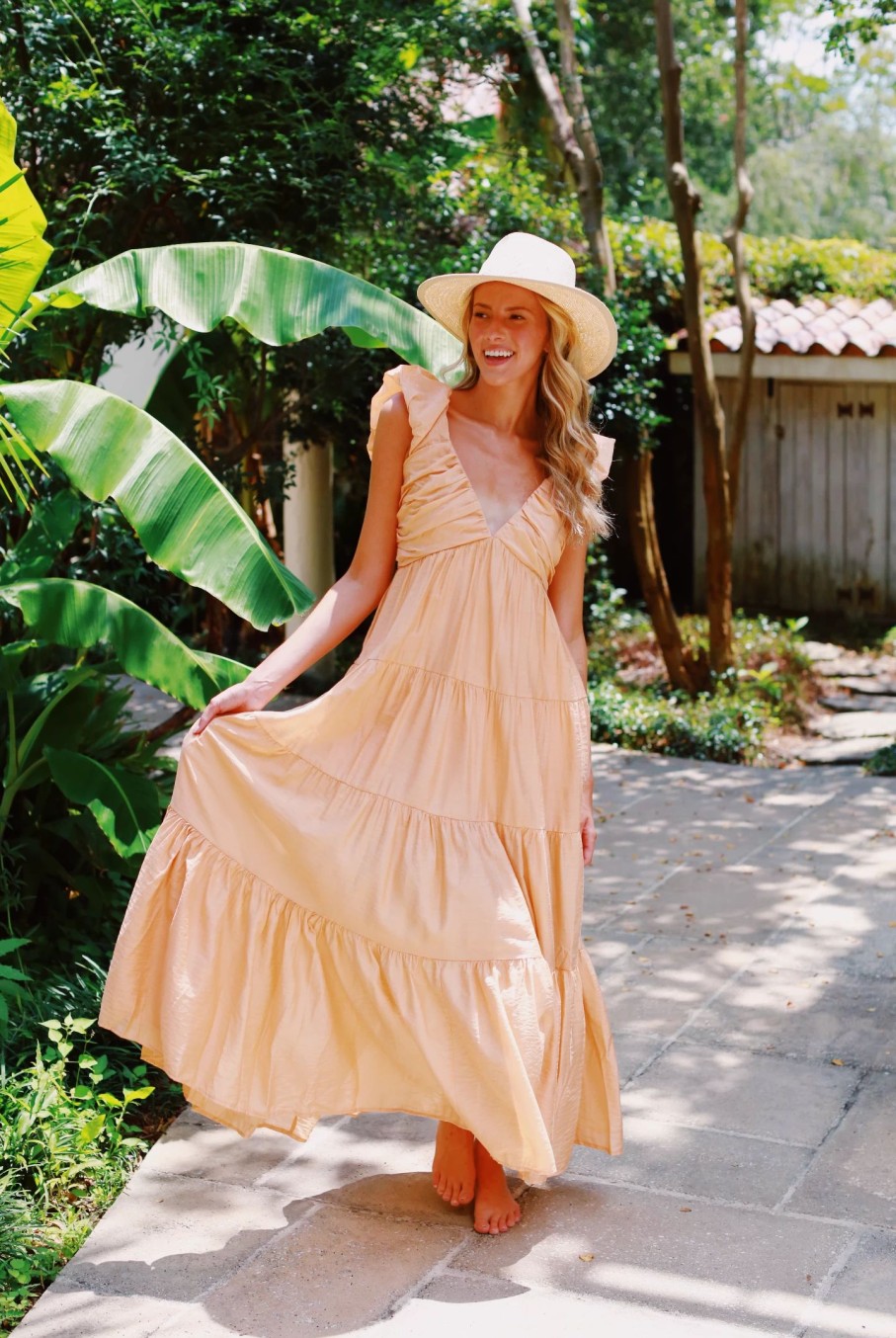 * Maxi + Midi Dresses | She'S Flirty Dress Orange