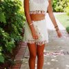 * Jumpsuits+ Rompers | Finding Seashells Crochet Set Ivory