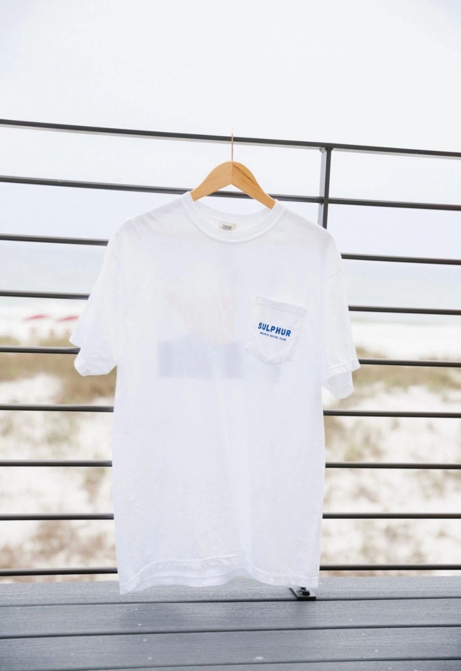 * Graphic Tees | Sulphur Branch Social Club Boat Tee White