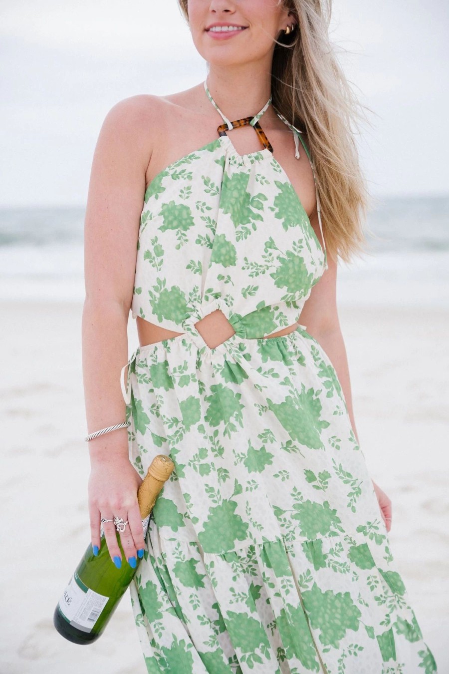 * Maxi + Midi Dresses | Rio Maxi Dress Green