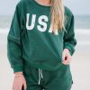 * Jumpsuits+ Rompers | Usa Baby Set Hunter Green