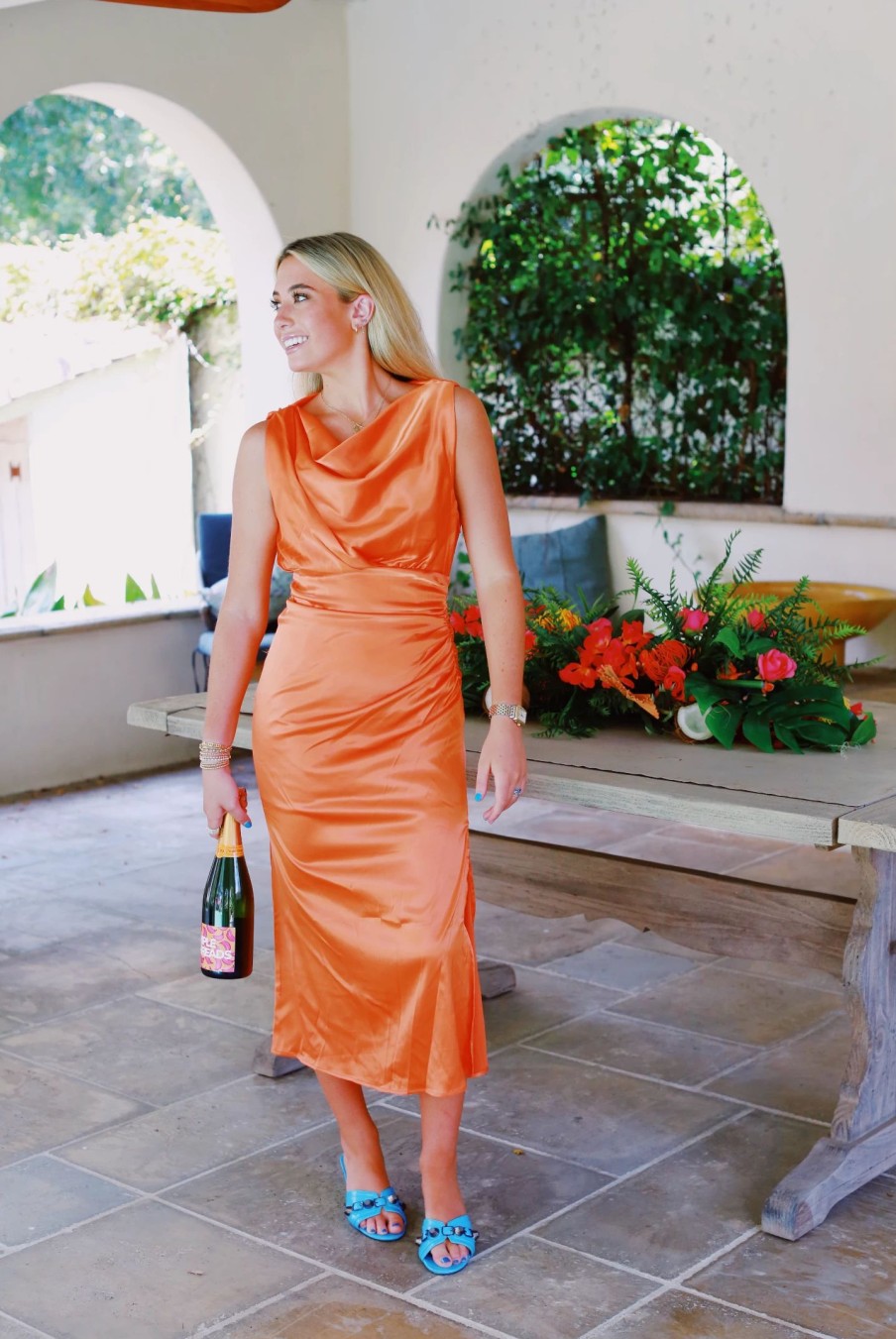 * Formal | Lena Take Me To The Tropics Dress Orange