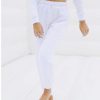 * Leggings/Sweatpants/Joggers | The Billow Sweatpants White