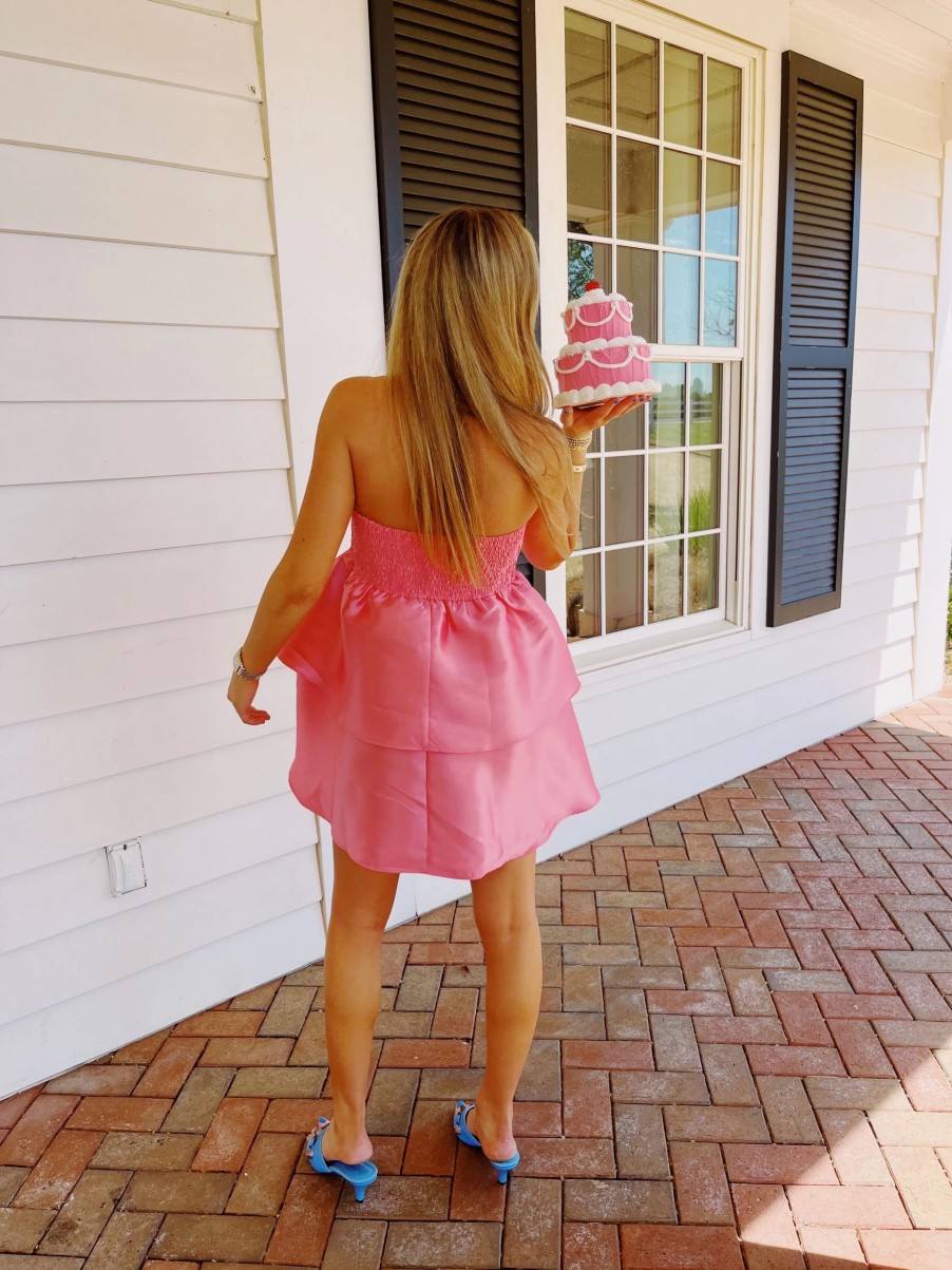 * Short Dresses | You'Re The One -Pop Pink