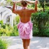 * Short Dresses | Lady Bow Dress Pink