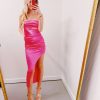 * Formal | Take Sides Dress Hot Pink