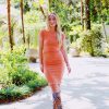 * Maxi + Midi Dresses | Pass The Fruit Midi Dress Orange