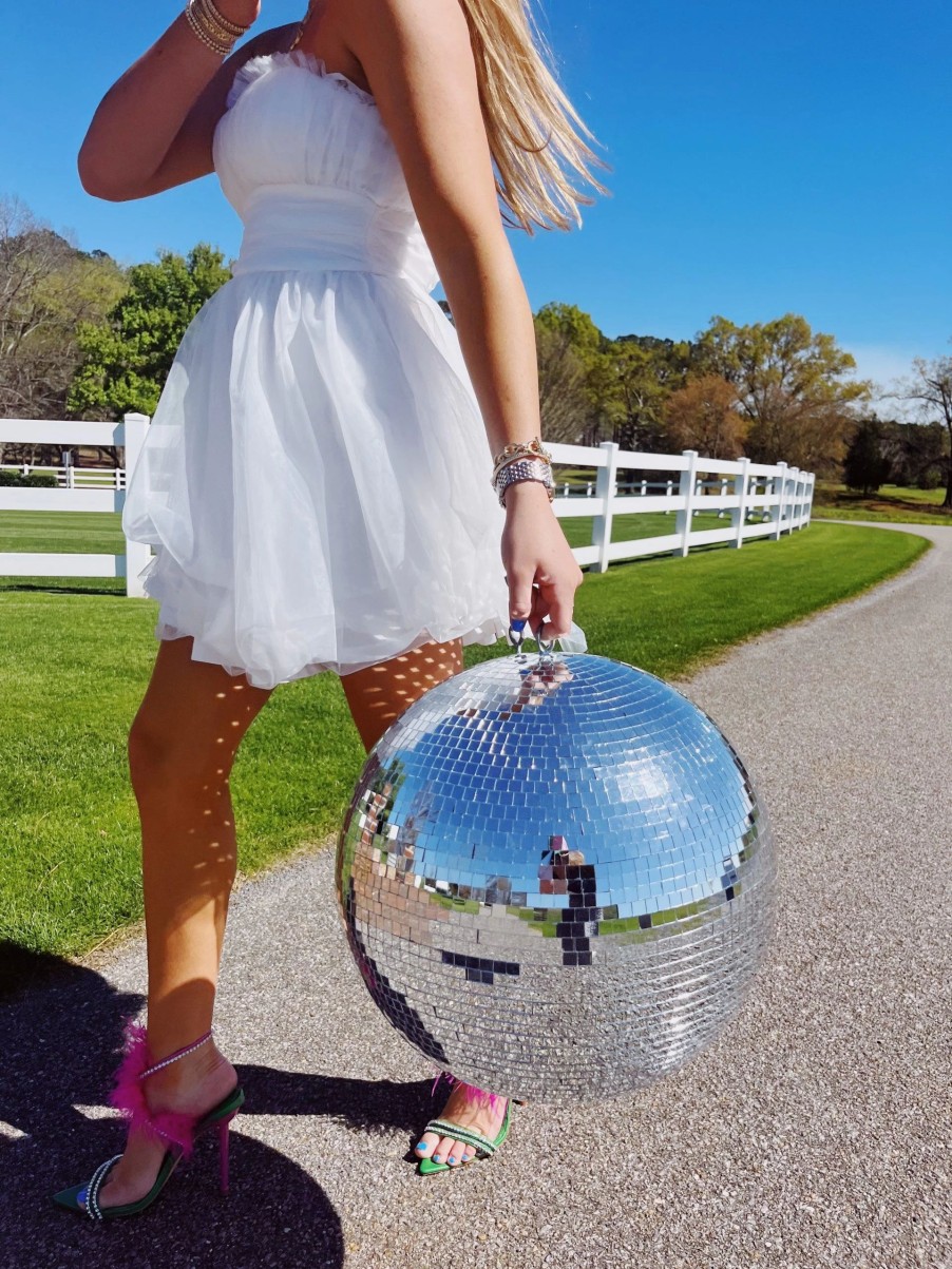 * Short Dresses | Too Tulle For School Dress White