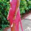 * Formal | Milly Fringe Dress Pink