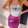 * Skorts And Skirts | Show Stopper Skirt Purple Metallic