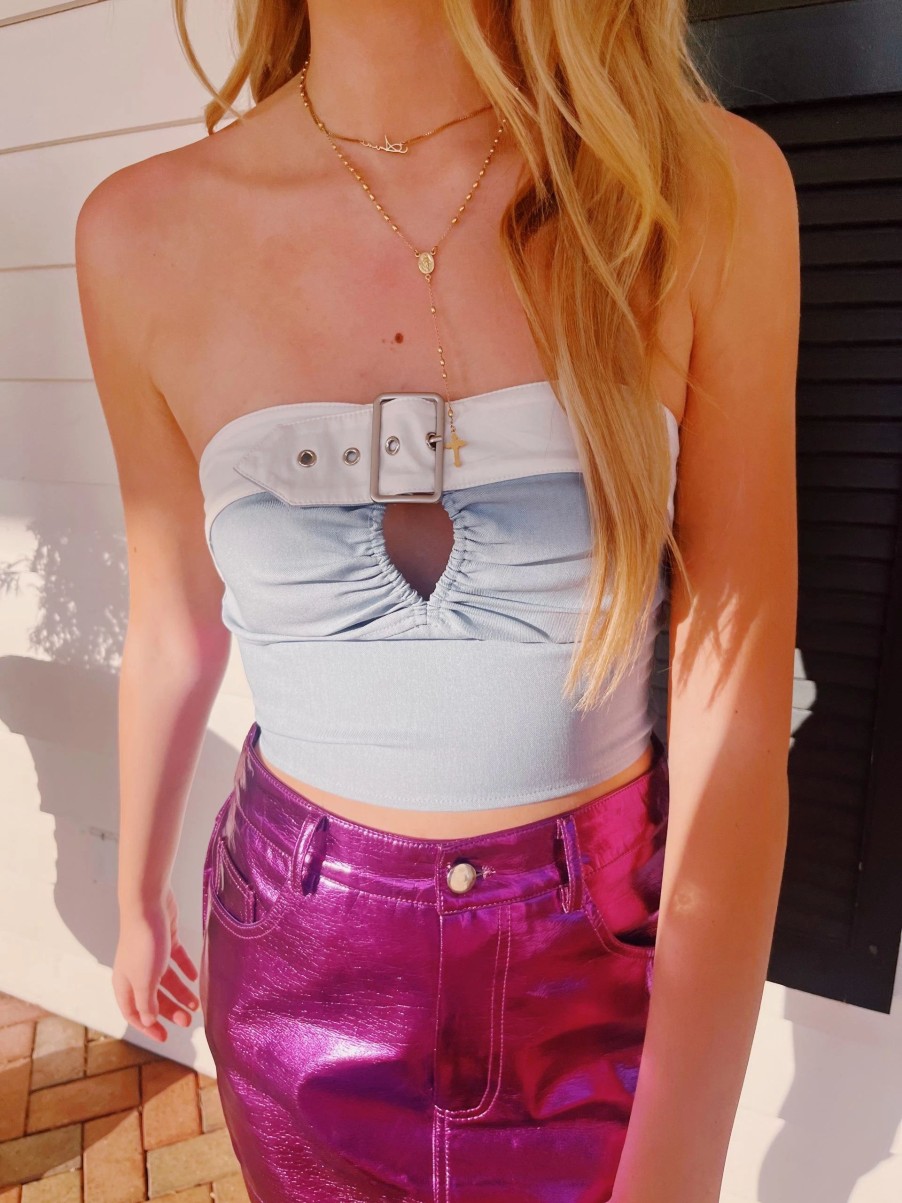 * Skorts And Skirts | Show Stopper Skirt Purple Metallic