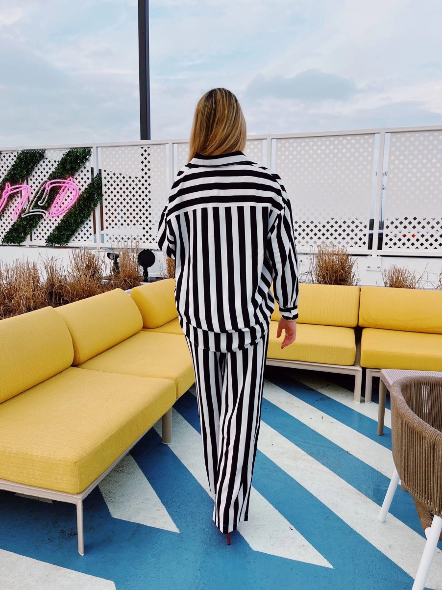 * Short Dresses | Show Me Your Stripes Oversized Top