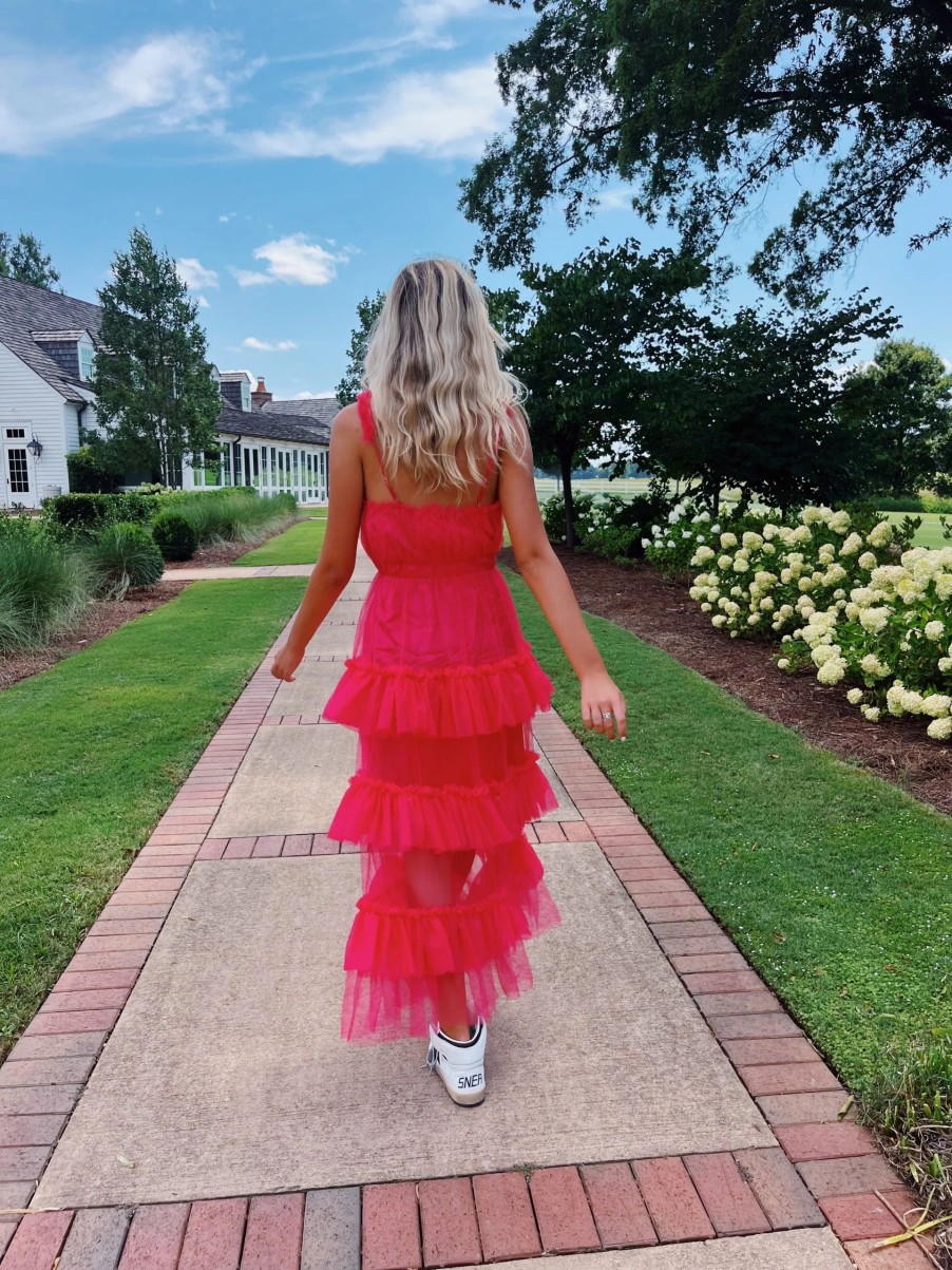 * Maxi + Midi Dresses | In The Movies Dress Pink