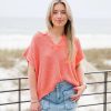 * Sweaters | Lena Top Coral