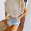 * Shorts | Worn And Torn High Waisted Denim Shorts Ltdenim